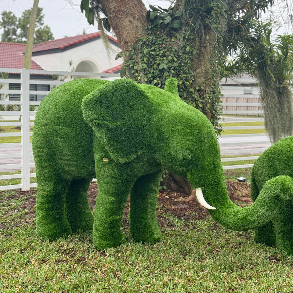 Mittlerer Elefanten-Topiary
